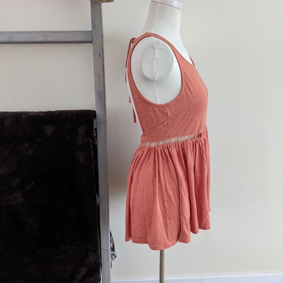 Toby Heart Ginger Open Back Romper - Picture 7 of 7
